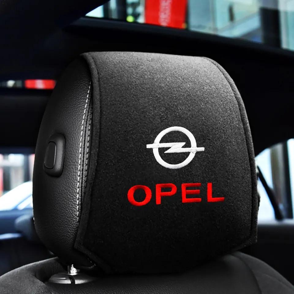 Чехол на подголовник с логотипом Opel 2 шт. (1777029805)