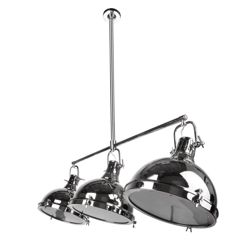 Люстра потолочная лофт Brille BL-159S/3 E27 N подвесная на 3 плафона