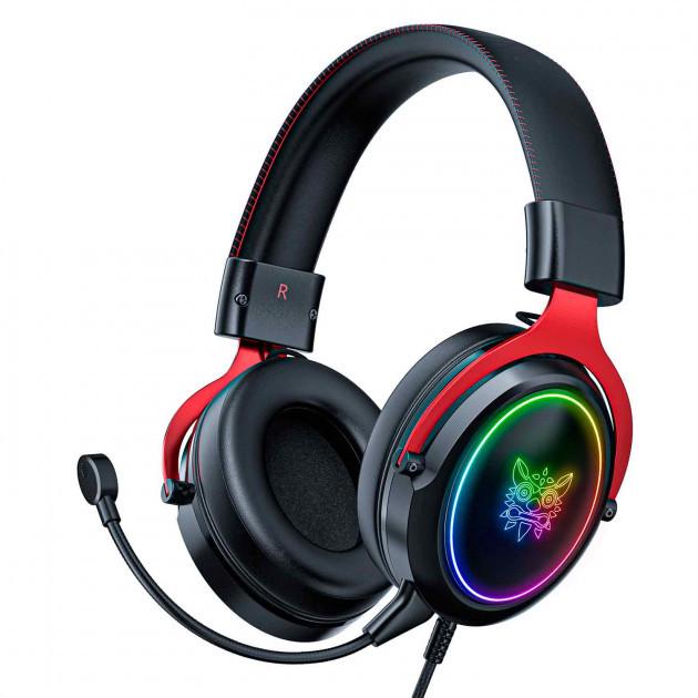 Наушники ONIKUMA Gaming with LED X10 Black/Red (b1ac3612)