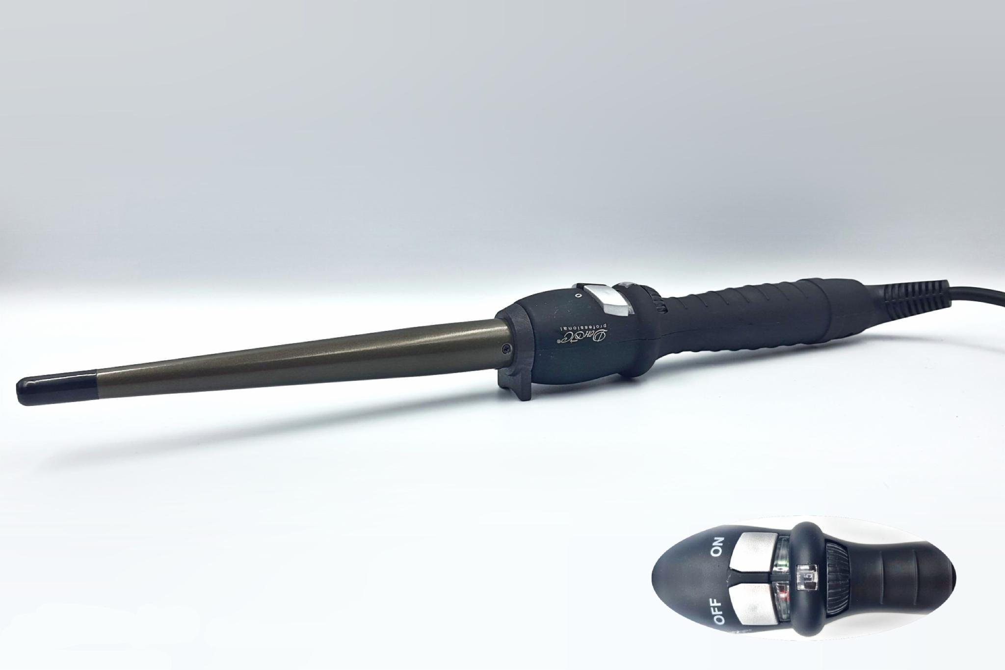 Плойка конусная ДенІС professional титано-турмалиновая d 19 мм (1453069955) - фото 7 Плойка конусная ДенІС professional титано-турмалиновая d 19 мм (1453069955) - фото 7