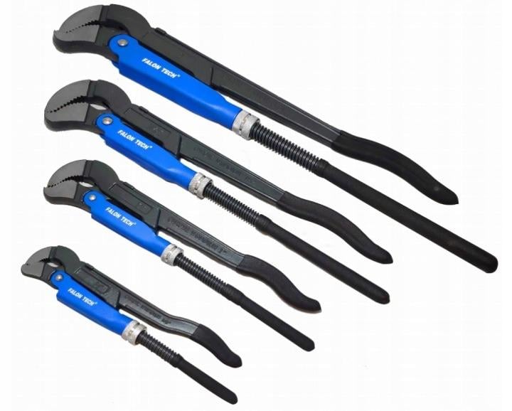 Набор ключей для труб S типа шведский тип 4 шт. 1 2"/1"/1,5"/2" (18115972627-4) Набор ключей для труб S типа шведский тип 4 шт. 1 2"/1"/1,5"/2" (18115972627-4)