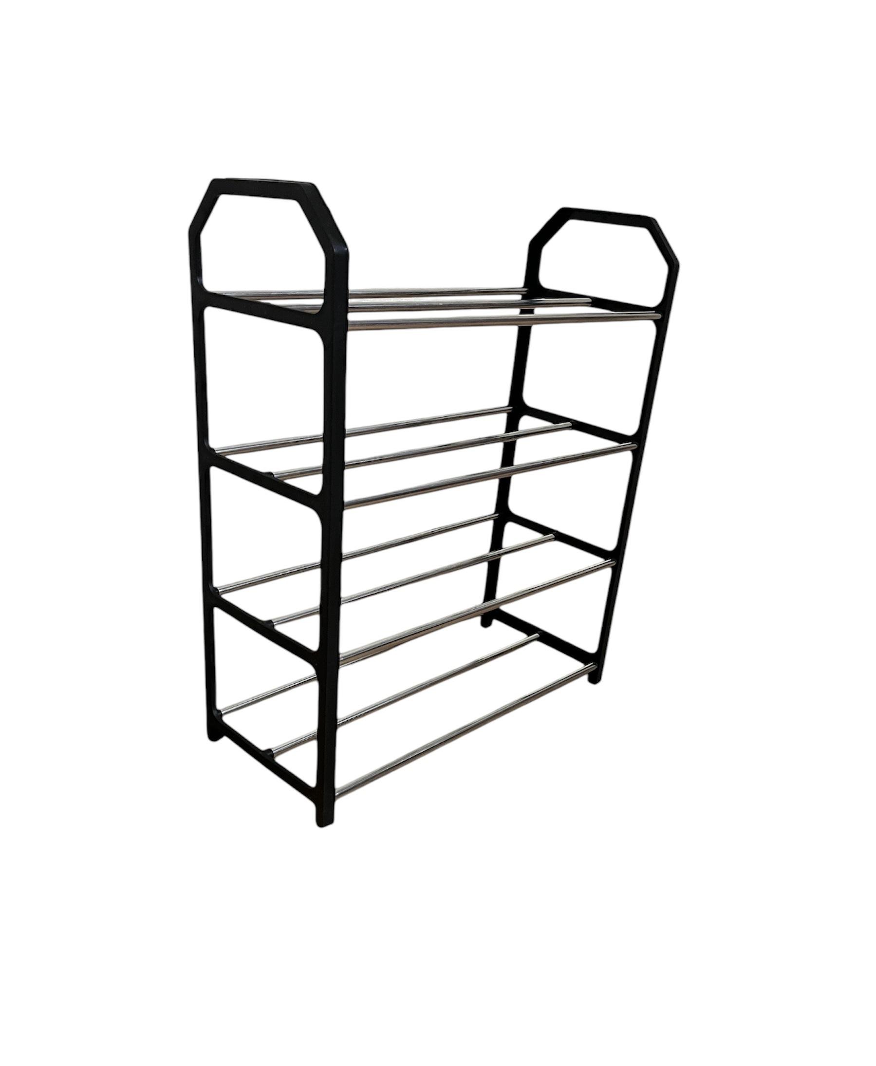 Полка для обуви Shoe Rack на 4 яруса 50х42х18 см (DNA-06) - фото 1