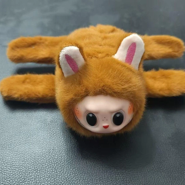 М'яка іграшка-браслет POP MART The Monsters LABUBU Have A Seat Коричневий (27380068)
