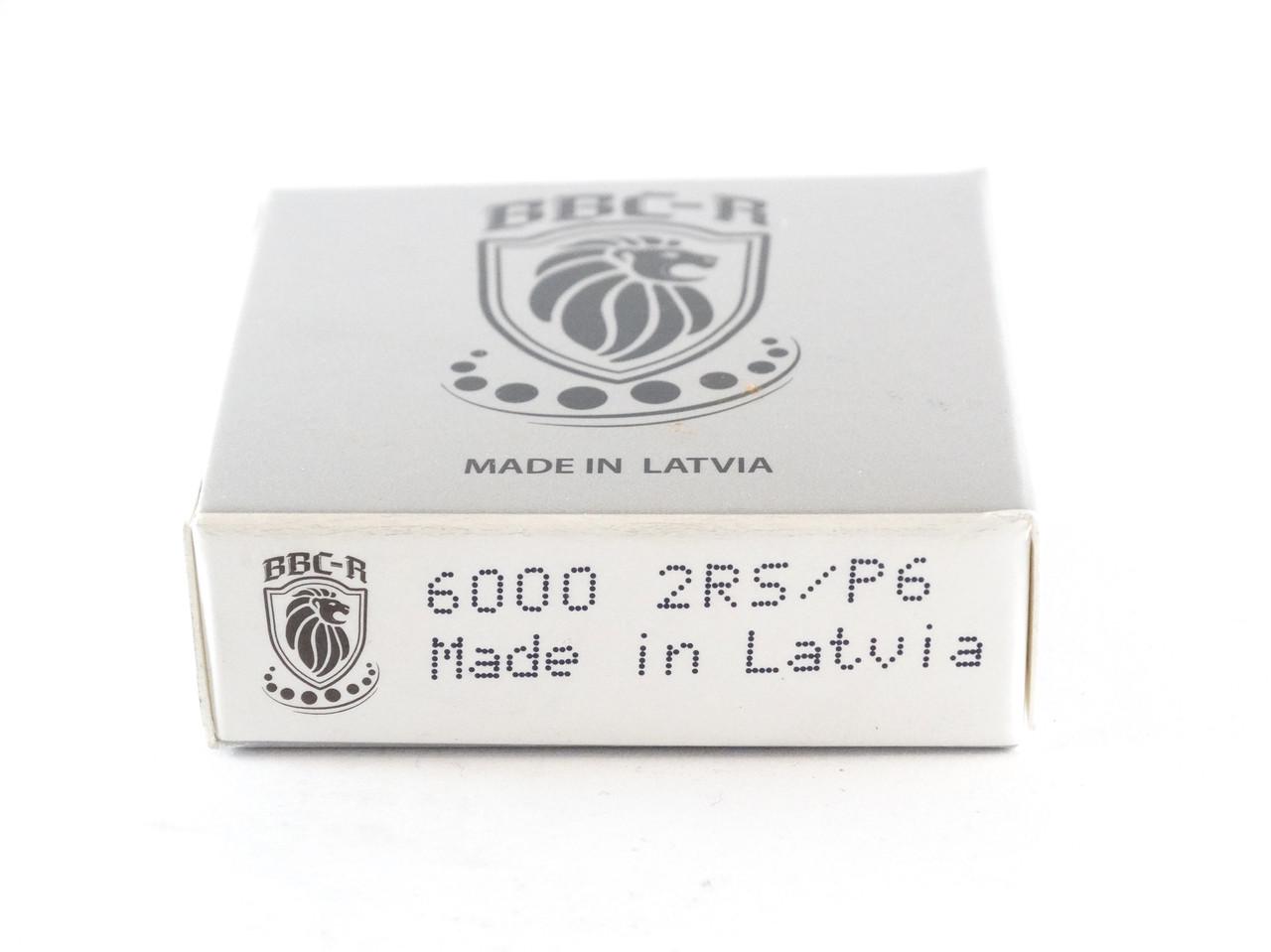 Подшипник BBC-R 6000 2RS (p127) - фото 3 Подшипник BBC-R 6000 2RS (p127) - фото 3