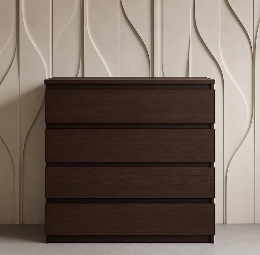Комод cучасний із шухлядами для спальні Майстер Форм Брайт 900х376х950 мм Венге магія (20179) - фото 1