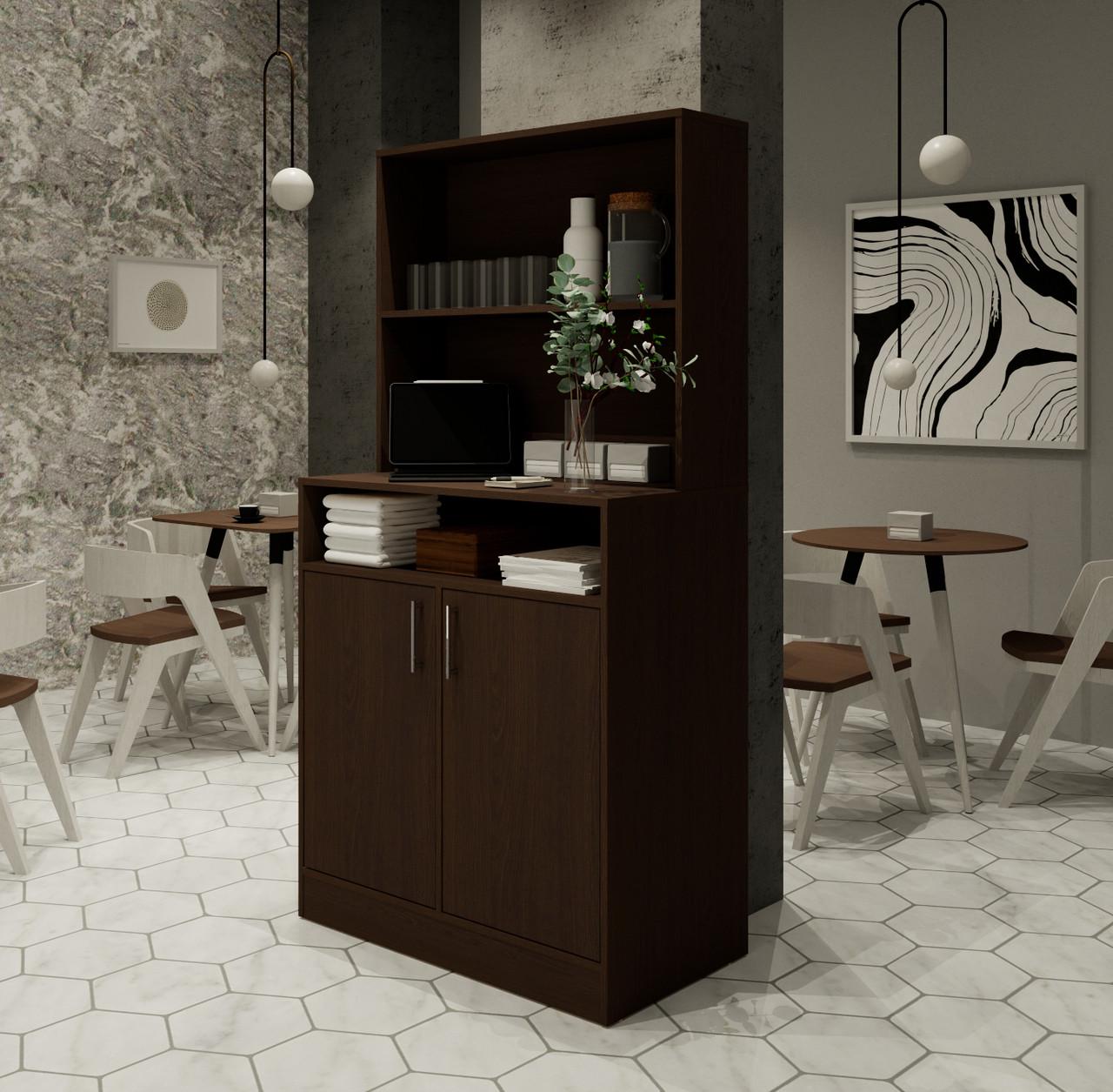 Шкаф для хранения посуды КБР-3 Венге (26437889)