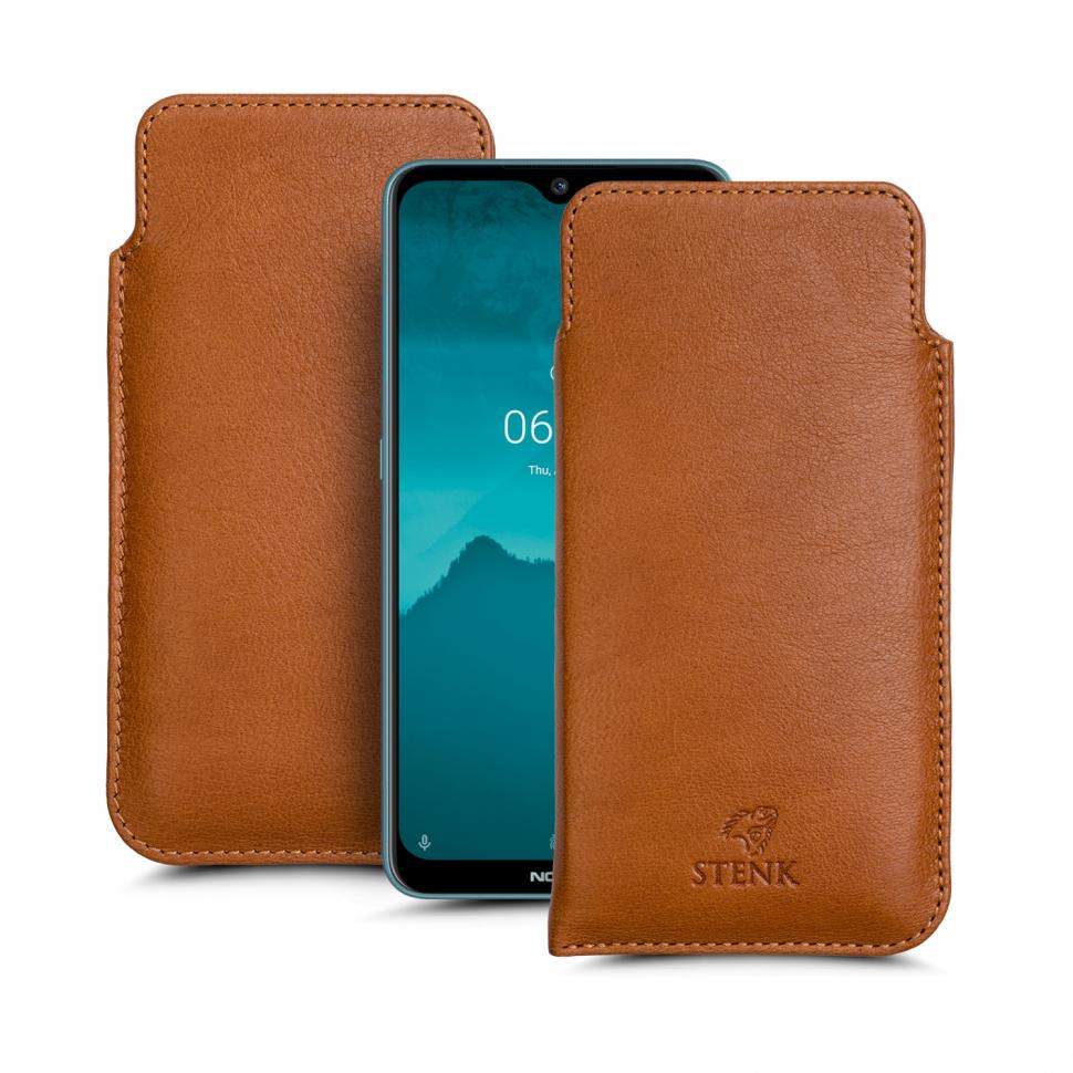 Футляр Stenk Elegance для Nokia 6.2 Camel (67918)