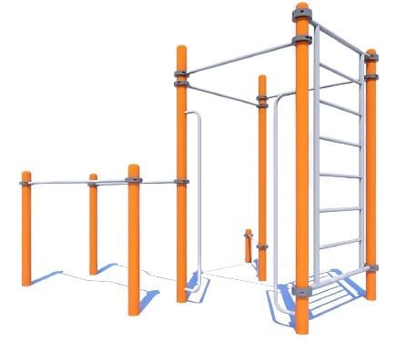 Каскад турников и брусьев SiverSport IN-12.14 (14880600)