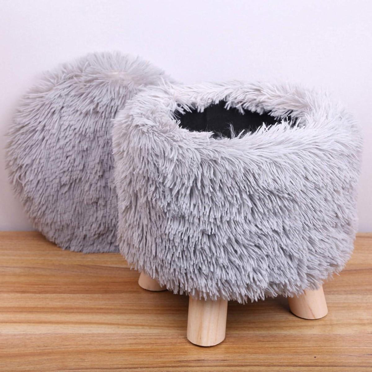 Пуф для хранения вещей Fluffy 28х30 см (R33440-2) - фото 2 Пуф для хранения вещей Fluffy 28х30 см (R33440-2) - фото 2