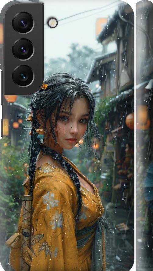 Чехол на Samsung Galaxy S22 Anime-girl (6133m-2494-42517)