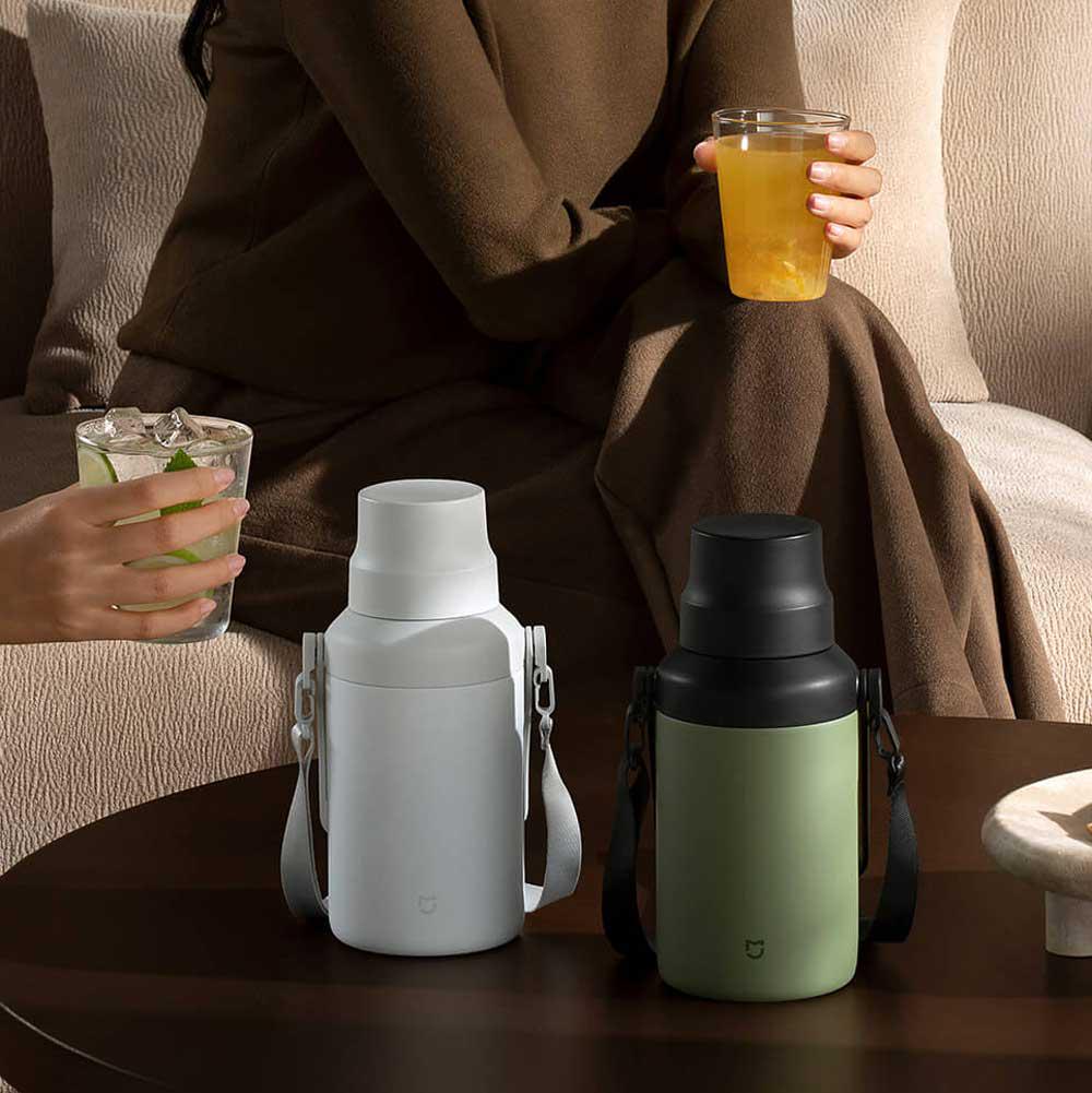 Термос MiJia Big Belly Thermos Cup 1 л Green (MJDDB01PL) - фото 5 Термос MiJia Big Belly Thermos Cup 1 л Green (MJDDB01PL) - фото 5