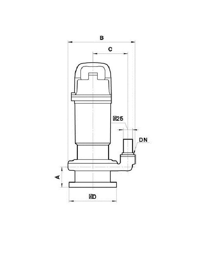 Электронасос дренажный Sprut QDX 1,5-16-0,37 (14372787) - фото 2 Электронасос дренажный Sprut QDX 1,5-16-0,37 (14372787) - фото 2