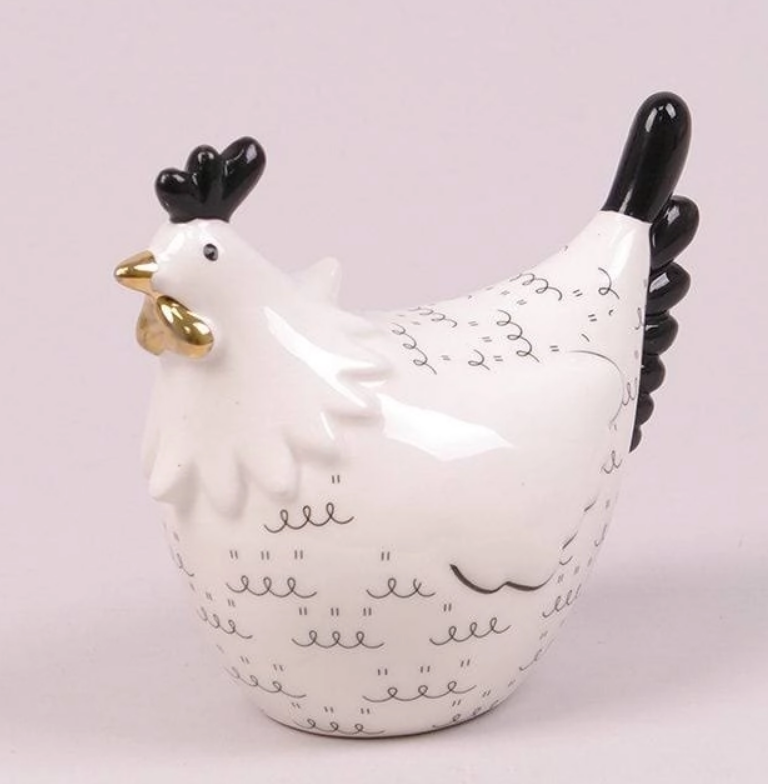 Фигурка керамическая Курочка 14 см (38624)