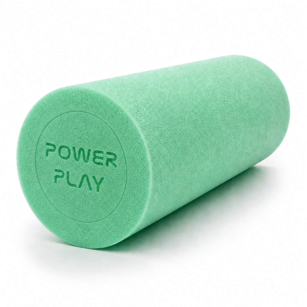 Ролик масажний гладкий PowerPlay 4021 Fitness Roller 30x15 см Зелений