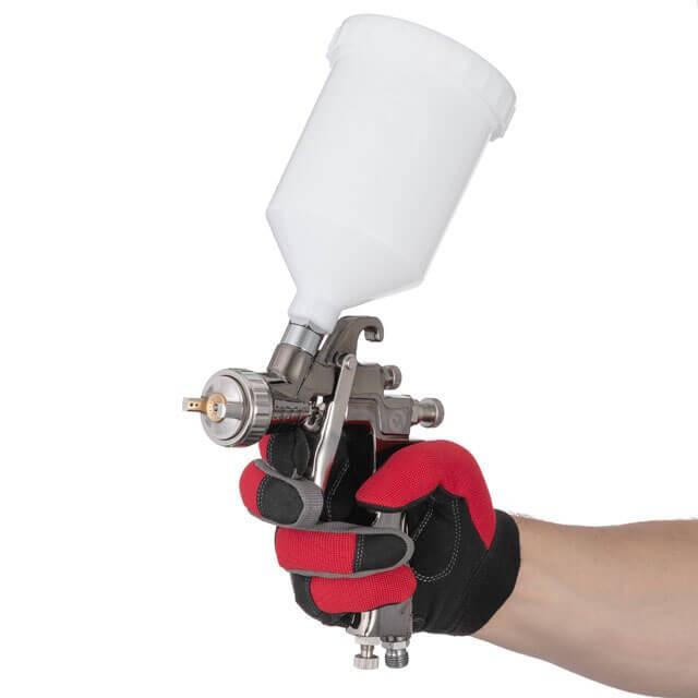 Краскопульт пневматический Storm Intertool PT-0138 LVLP форсунка 1,3 мм верхний пластиковый бачок 600 мл 2бар (1661224571) - фото 8 Краскопульт пневматический Storm Intertool PT-0138 LVLP форсунка 1,3 мм верхний пластиковый бачок 600 мл 2бар (1661224571) - фото 8