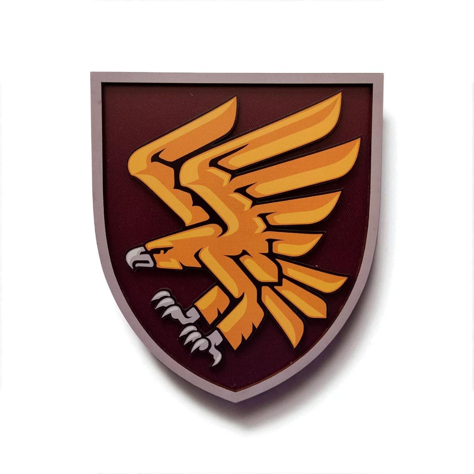 Герб настінний 95-та окрема десантно-штурмова бригада ДШВ 203х232 мм (29402026)