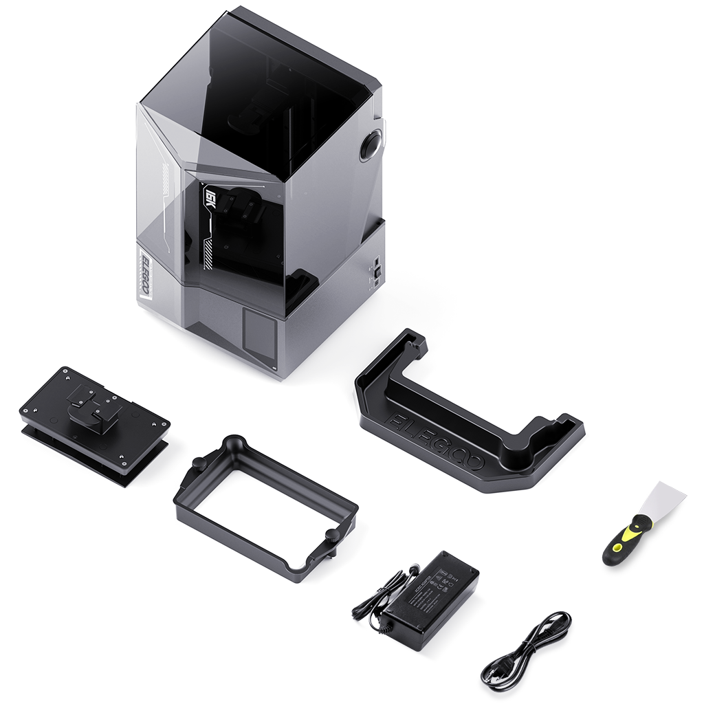 Фотополимерный 3D-принтер ELEGOO Saturn 4 Ultra 212x118x220 мм 150 мм/ч LCD 10" 16K 4" TouchScreen Wi-Fi - фото 9