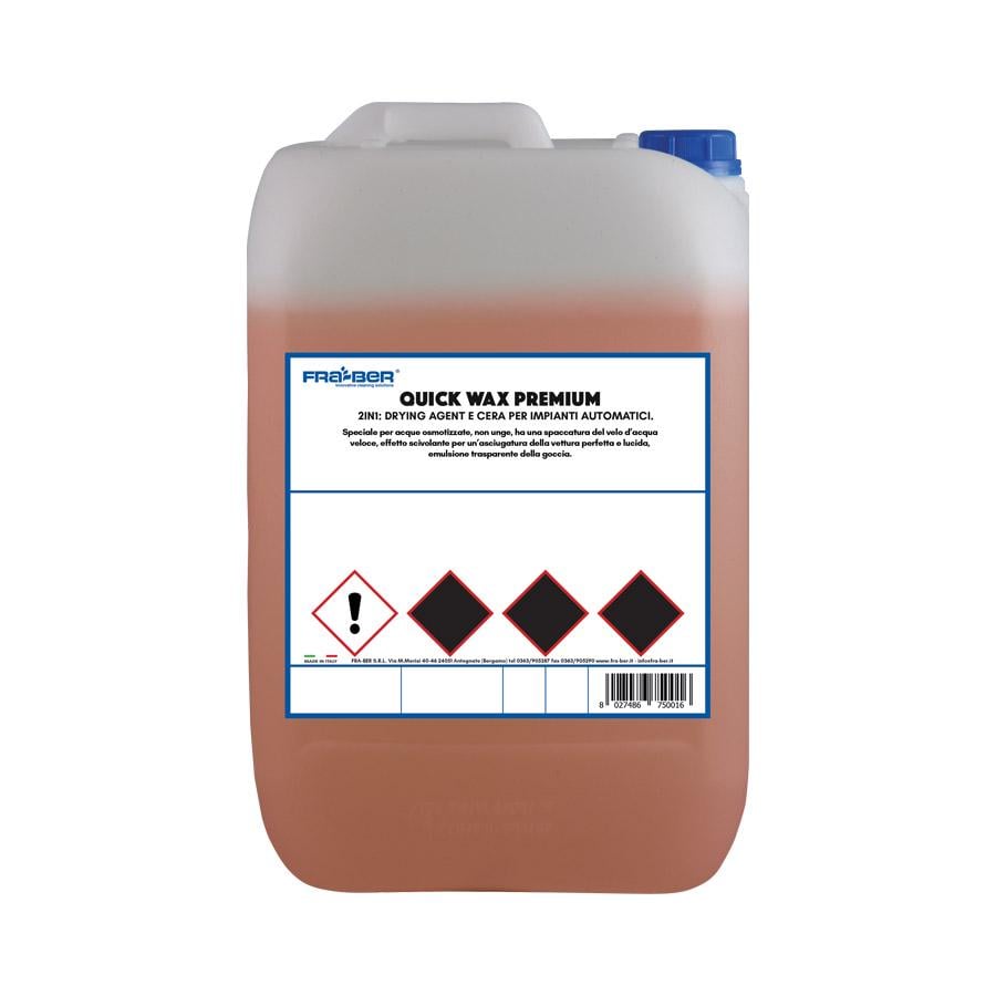 Сушильное чистящее средство и жидкий воск для автомобилей FRABER Quick Wax 25 л (70556) Сушильное чистящее средство и жидкий воск для автомобилей FRABER Quick Wax 25 л (70556)