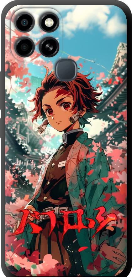 Чехол на Infinix Smart 6 Tanjiro Kamado (6132b-2758-42517)