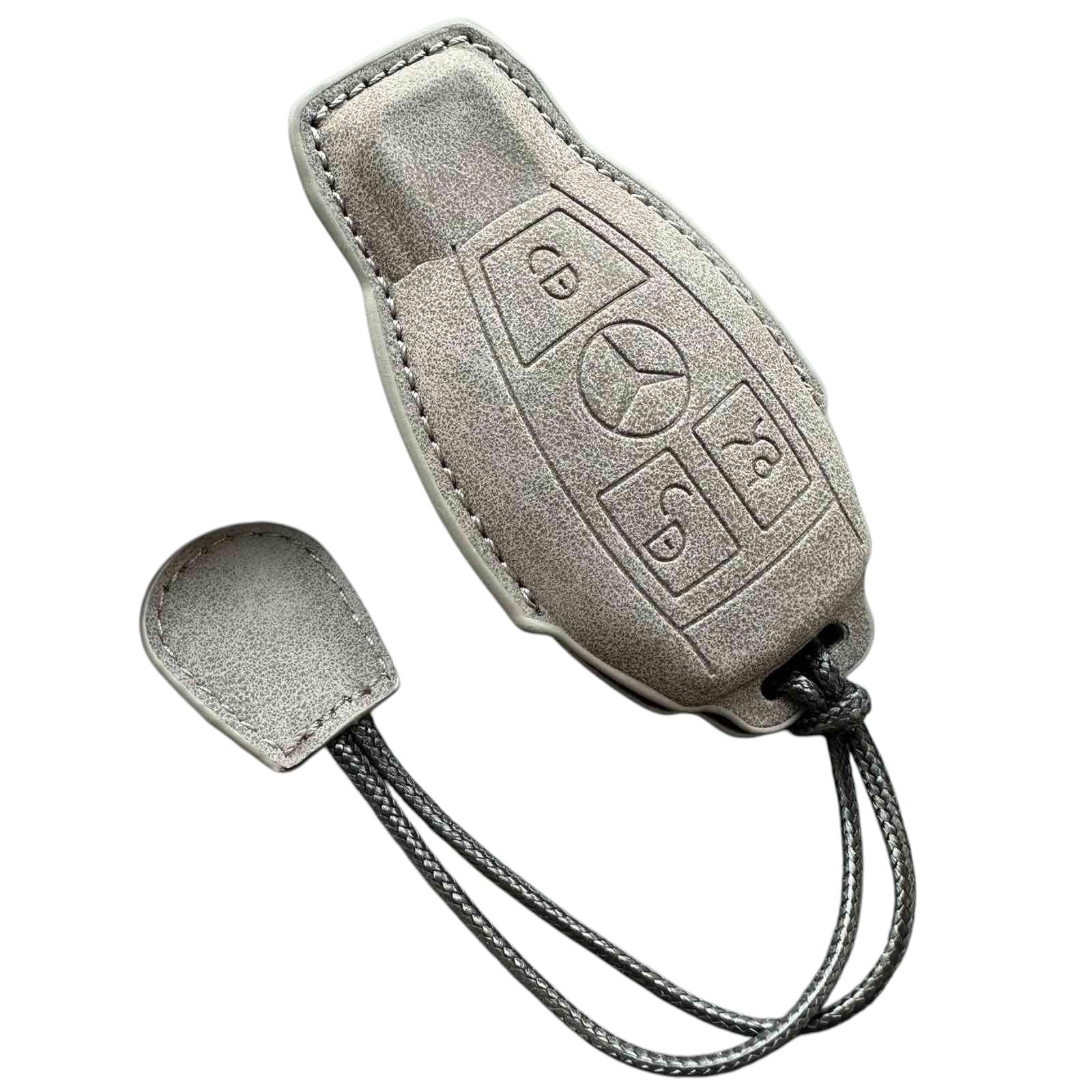 Чехол кожаный для ключа Mercedes (mr2mfasmart)