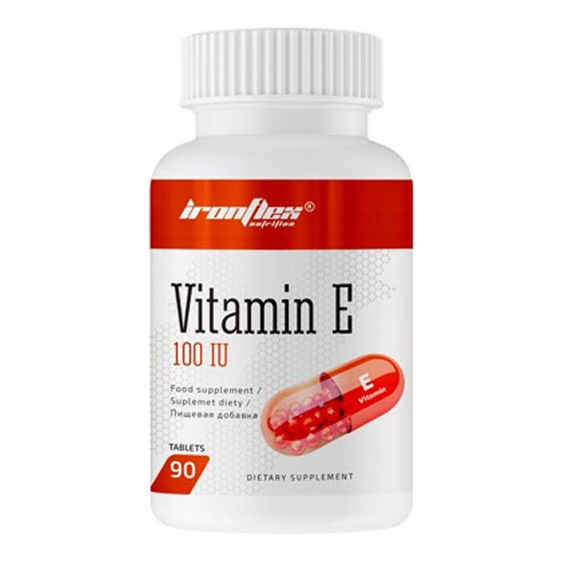 Вітамін Е IronFlex Vitamin E 90 табл. (19998-01) Вітамін Е IronFlex Vitamin E 90 табл. (19998-01)