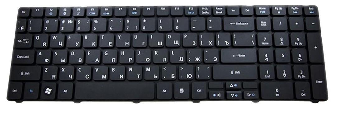 Клавиатура для ноутбука Acer Aspire 5539 матовая (KB.I170A.164)