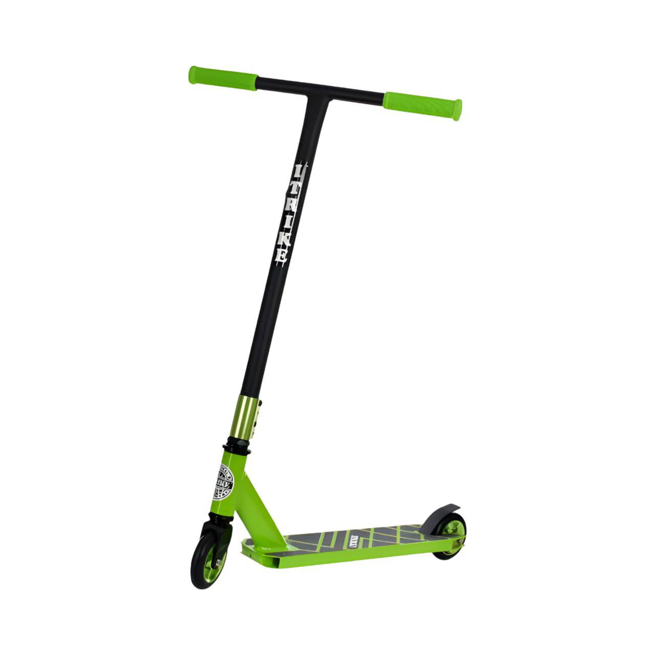 Самокат трюковый SR 2-067-5-GR регулируемый руль колеса 100 мм алюминий/сталь Зеленый (26468233)