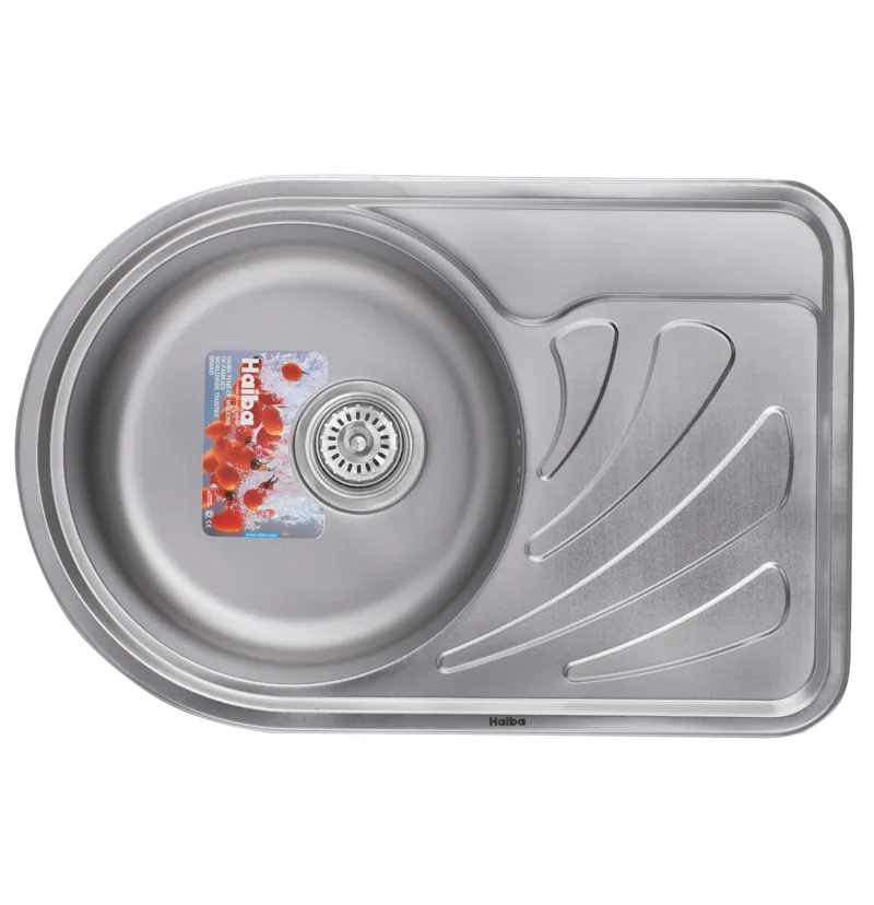 Мойка для кухни Haiba 67x44 см decor (HB0557)