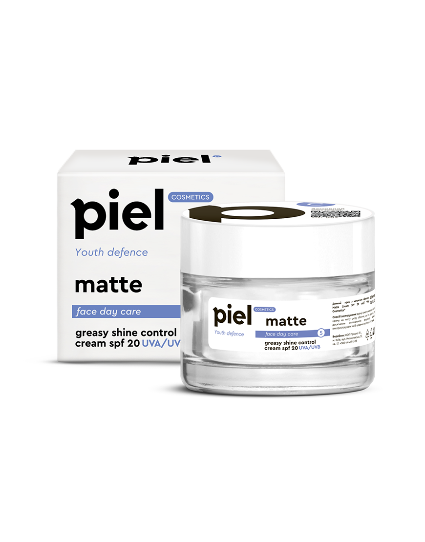 Крем денний c матуючим ефектом Matte Cream SPF 20 PIEL COSMETICS 50 мл