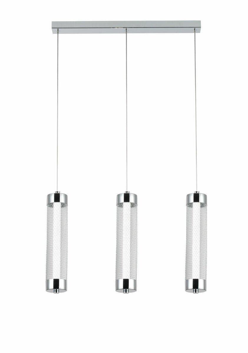 Подвесной светильник светодиодный Valeso G 24W Хром (2664/3L)