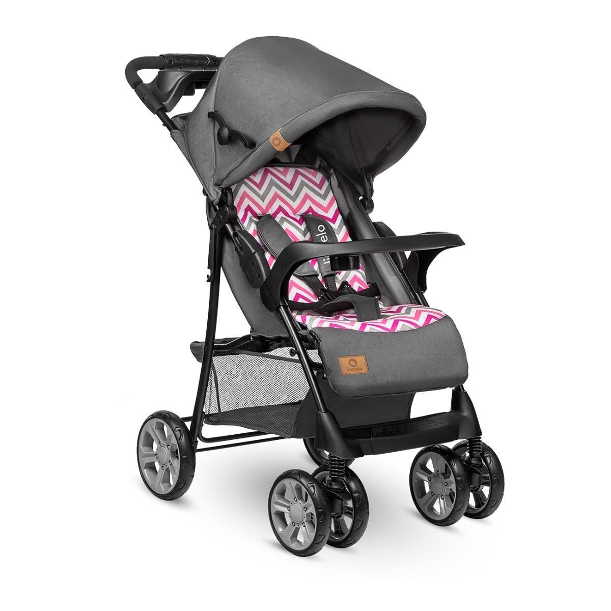 Коляска прогулочная Lionelo EMMA PLUS PINK SCANDI (21201492)