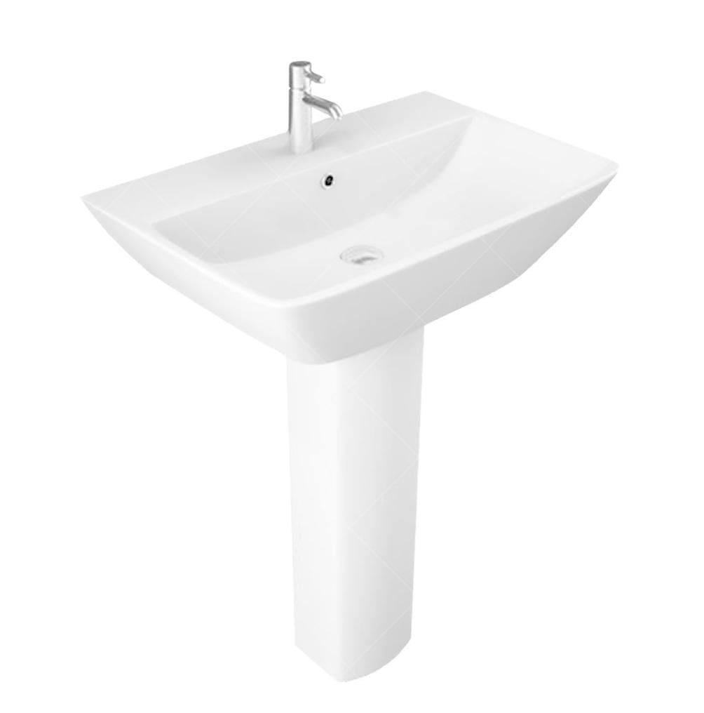 Умывальник с пьедесталом RAK Ceramics Summit 600x190x430 мм Белый (RAK0036)