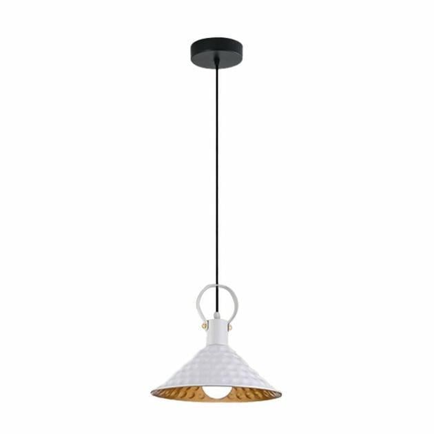 Подвесной светильник Valeso с плафоном-конус Е27 IP20 TY-5183 WT 60W Белый (28686051) Подвесной светильник Valeso с плафоном-конус Е27 IP20 TY-5183 WT 60W Белый (28686051)