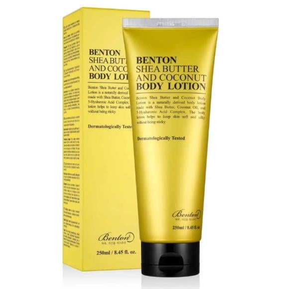 Лосьон для тела Benton Shea Butter and Coconut Body Lotion с маслом ши и кокоса 250 мл (1831295663)