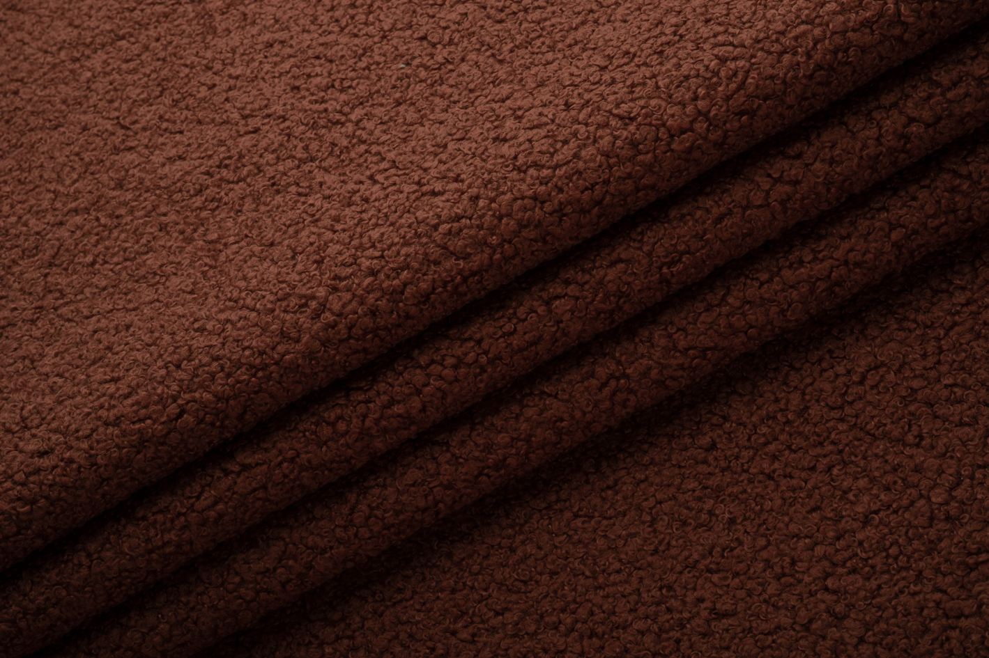 Ткань для мебели Exim Textil Букле Альпака 37 Коричневый (2405)