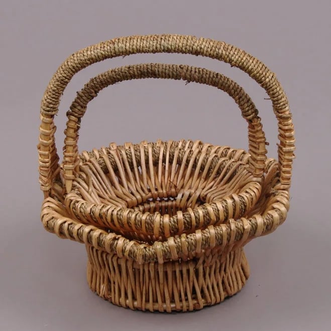 Комплект корзин с лозы Flora 2 шт. (8712)