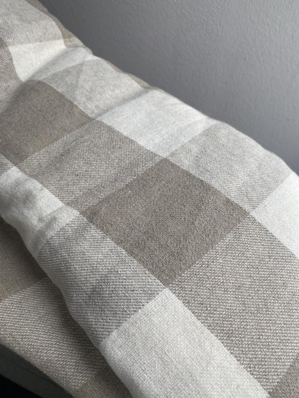 Ткань декоративная LINEN PLUS льняная 295 см 1/330 Серый