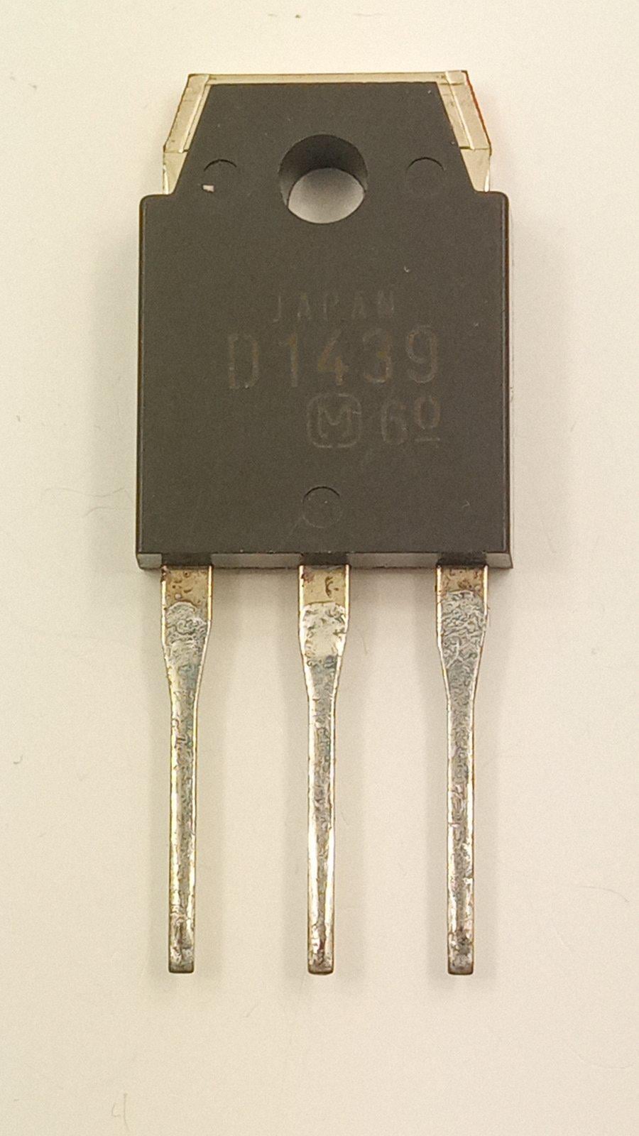 Транзистор 2SD1439 npn+D 10A 1500V TO-3P (16035)