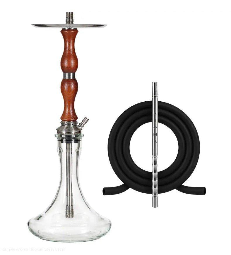 Кальян AROMA Hookah Oscar Steel Brown (23094)