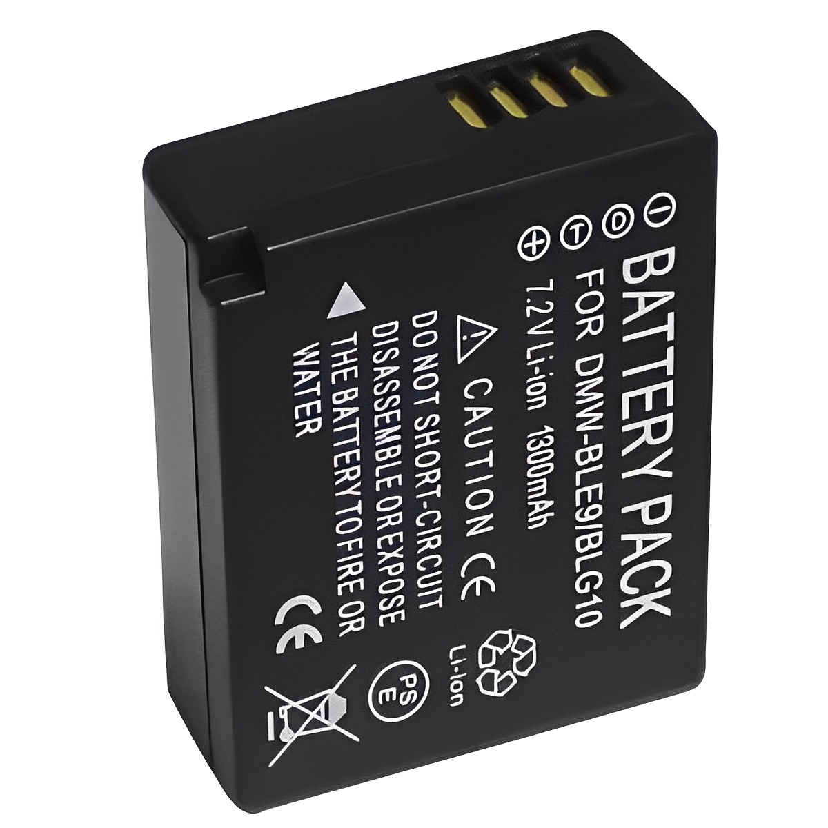 Аккумулятор DMW-BLG10 аналог DMW-BLE9 DMW-BLE9E DMW-BLE9GK DMW-BLE9PP 1300 ma для Panasonic