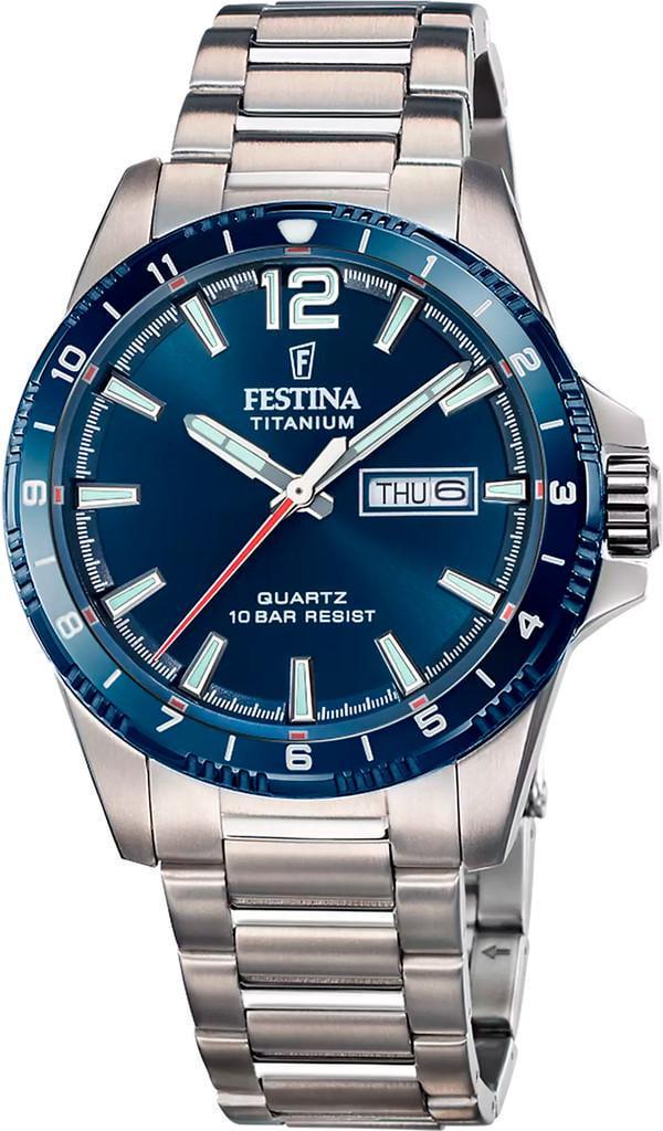 Наручний годинник чоловічий Festina F20698/2 Titanium