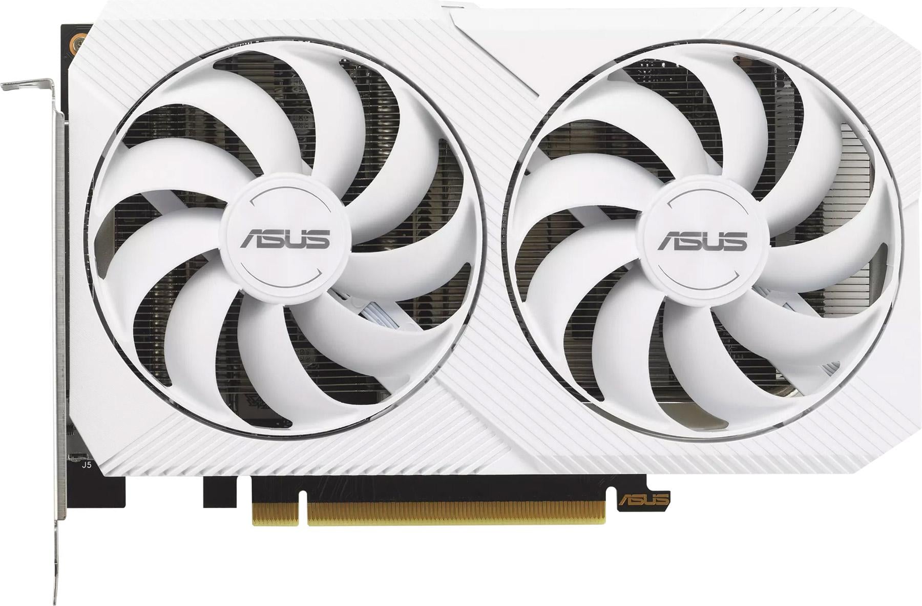 ᐉ Видеокарта ASUS Dual GeForce RTX 3060 White OC Edition 8GB