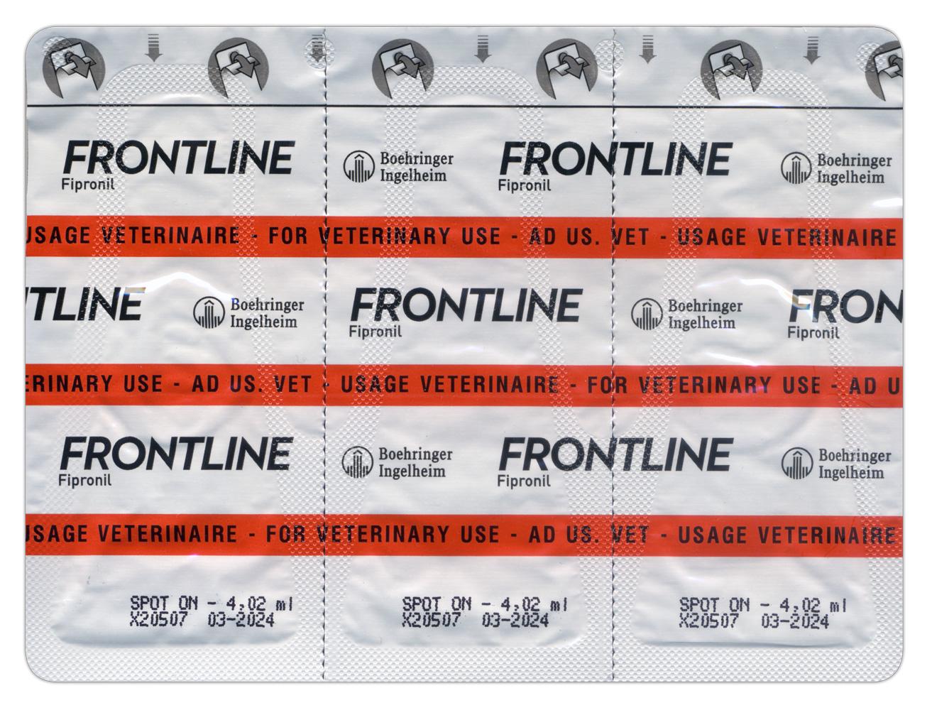 Капли Boehringer Ingelheim Фронтлайн Спот-Он от блох и клещей для собак весом 40-60 кг 3 шт. (2000981201692) - фото 4