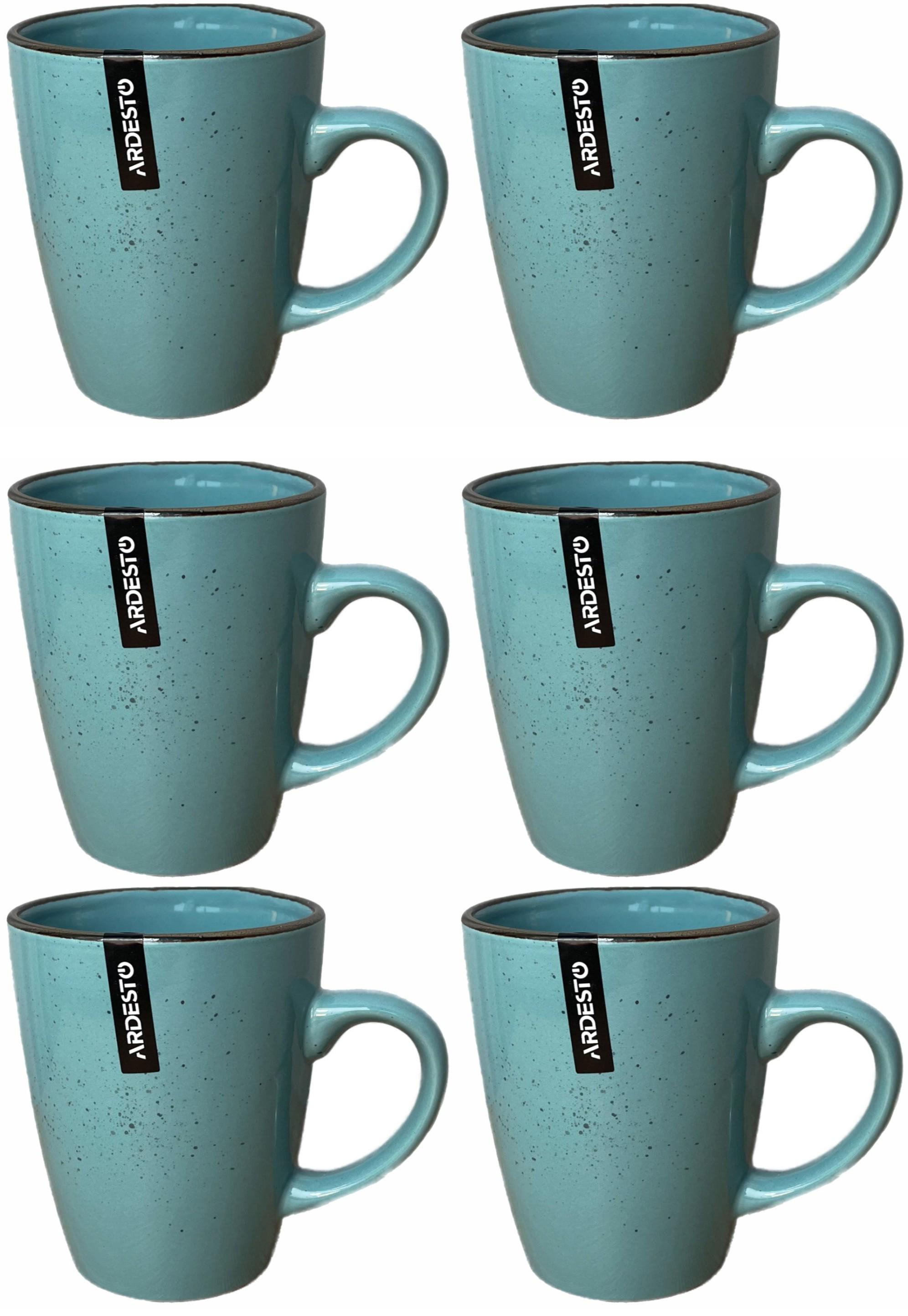 Набор чашек Ardesto 6х360 мл Bagheria 2936BGC6 Blue Набор чашек Ardesto 6х360 мл Bagheria 2936BGC6 Blue