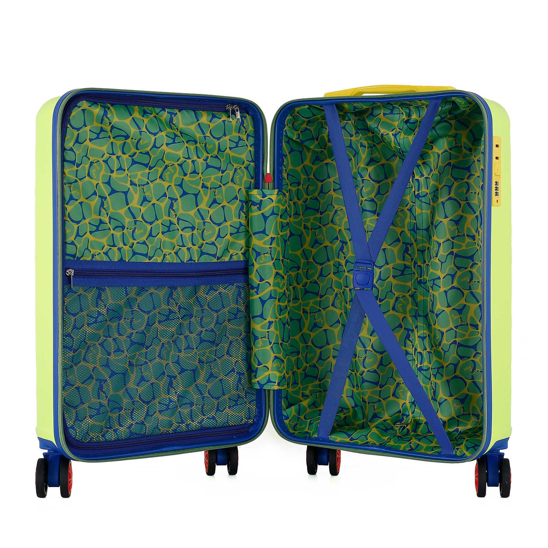 Чемодан SEMI LINE 20" S Lemon (T5803-1) - фото 6