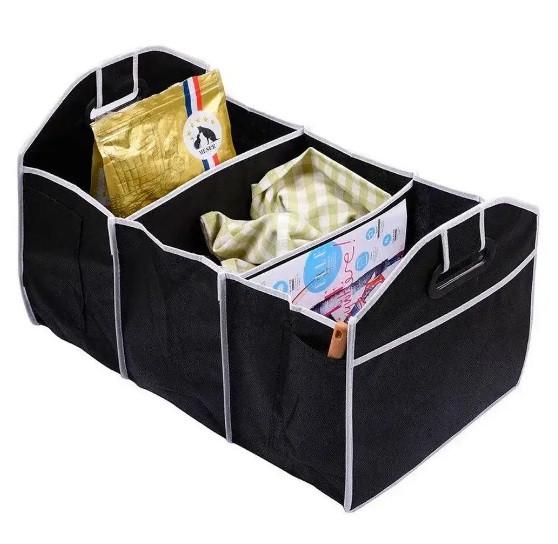 Органайзер у багажник автомобіля Rias Trunk Organizer&Cooler 30,5x58,5x35,5 см Black (3_01555) - фото 2