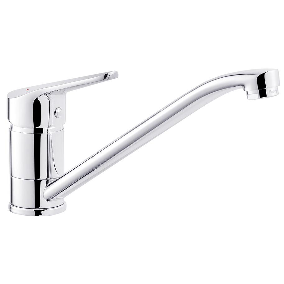 Смеситель для кухни IBERGRIF Roma M14450 CV028507 однорычажный Хром (148308)