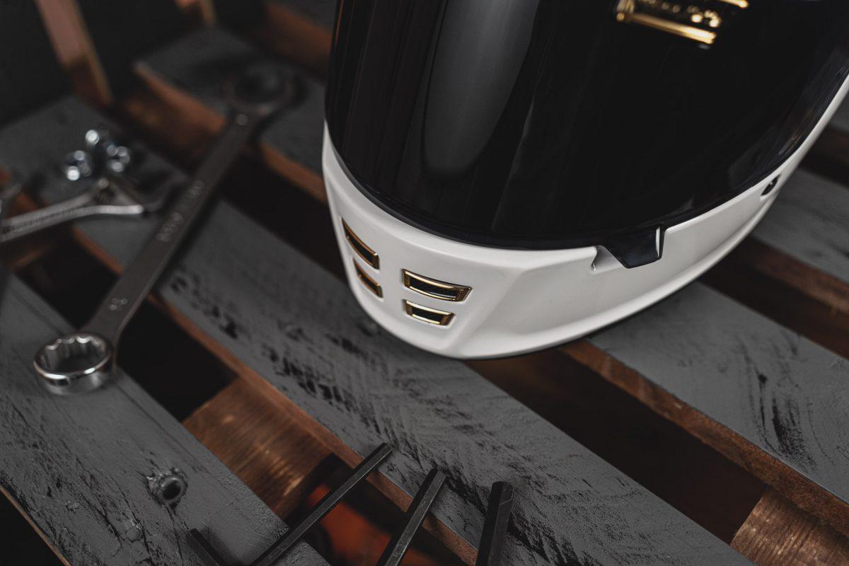 Мотошлем MT HELMETS Jarama Solid S Gloss White (25136) - фото 6