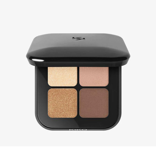 Тіні для очей KIko Milano New Bright Quartet Baked Eyeshadow Palette 01 Warm Neutral Tones (03521) Тіні для очей KIko Milano New Bright Quartet Baked Eyeshadow Palette 01 Warm Neutral Tones (03521)