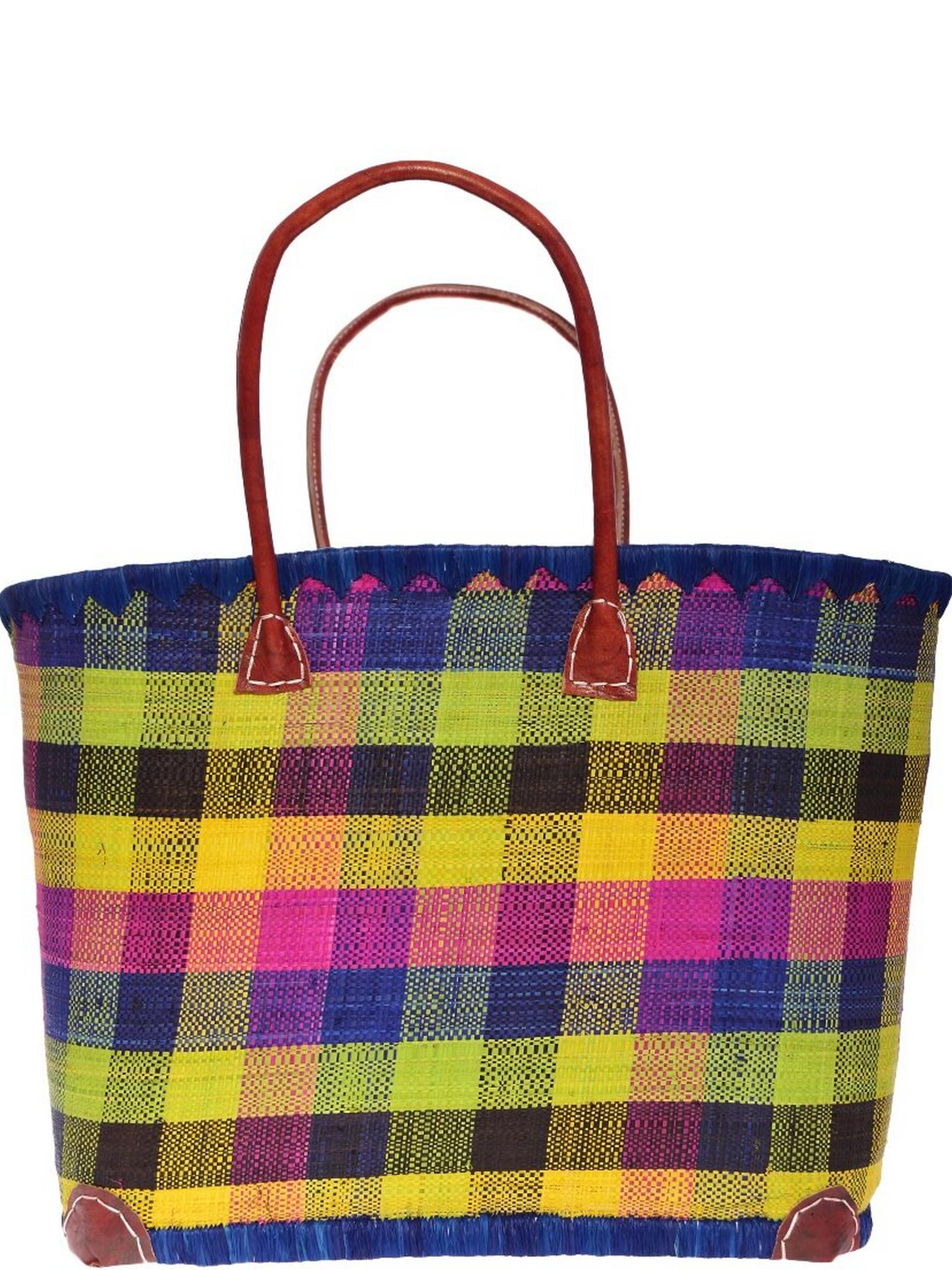 Сумка пляжная Le Comptoir de la plage Madras GM One size Navi 014 (ZIK0000011509)